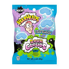 Warheads - Sour Clouds "Cotton Candy" (85 g)