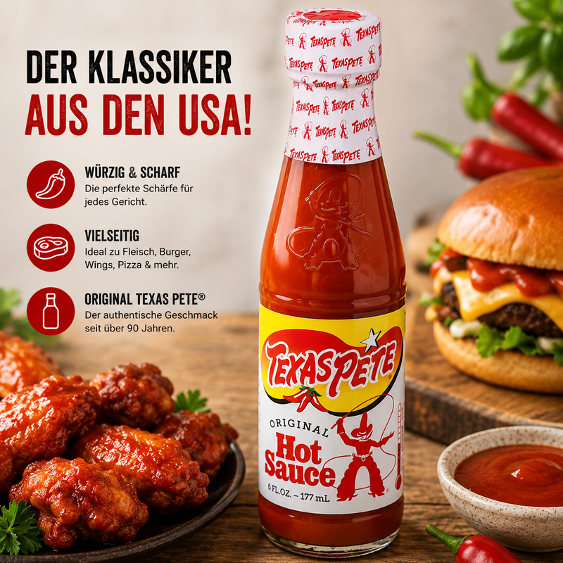 Texas Pete "Original Hot Sauce" (177 ml)