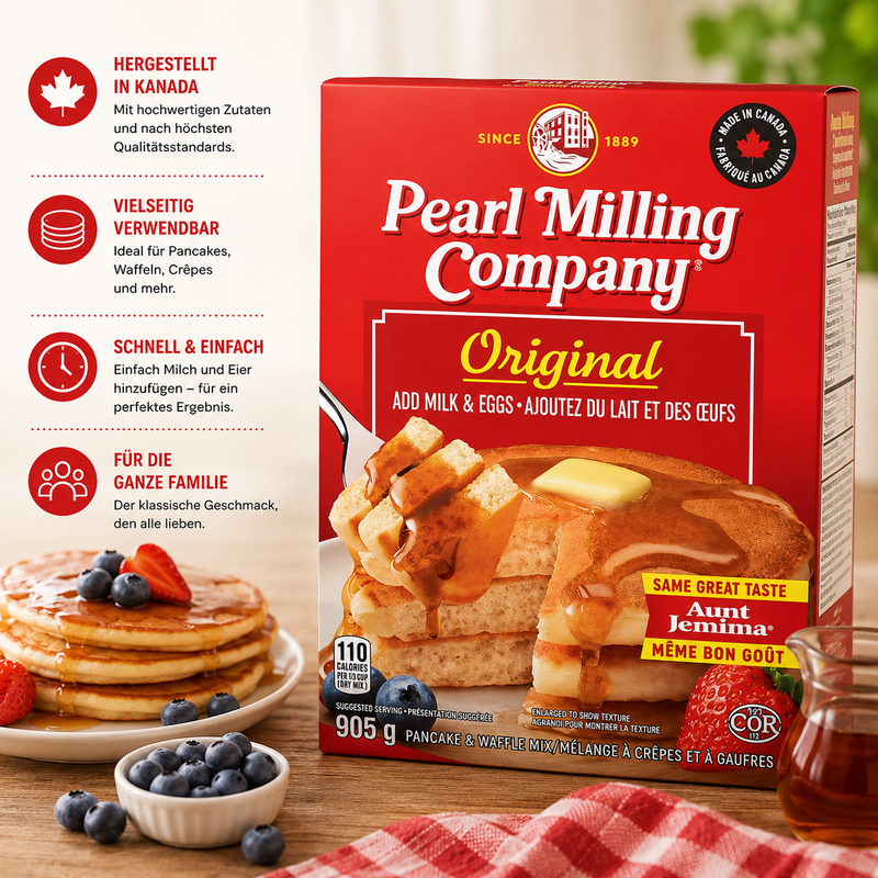 Pearl Milling Company (Aunt Jemima) - Pancake & Waffle Mix "Original" (905/907 g)