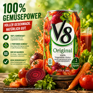 V8 - 100% Vegetable Juice "Original" (340 ml)