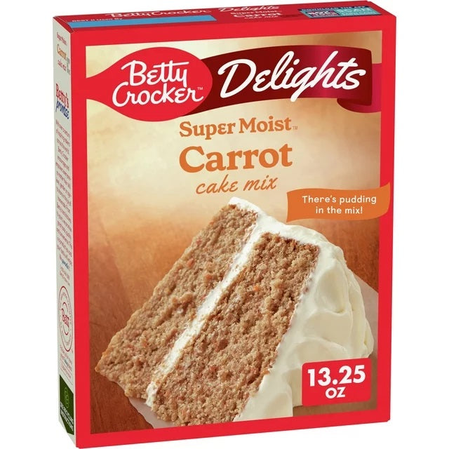 Betty Crocker - Super Moist Cake Mix "Carrot" (375 g)
