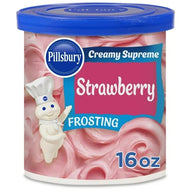 Pillsbury - Creamy Supreme Frosting "Strawberry" (453 g)