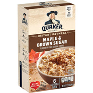QUAKER - Instant Oatmeal "Maple & Brown Sugar" (344 g)