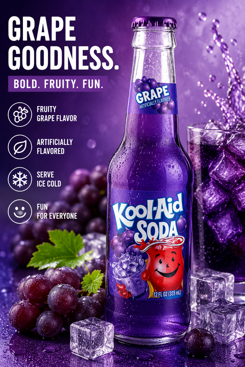 Kool-Aid - Soda "Grape" (355 ml)