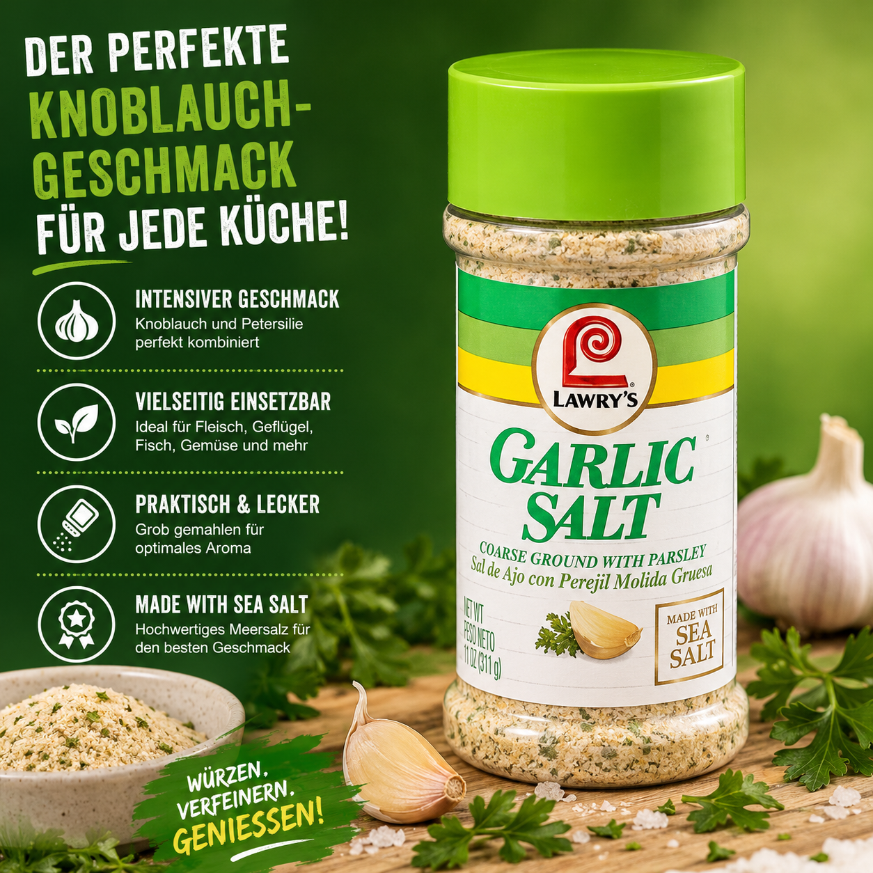 Lawry's "Garlic Salt" (311 g)