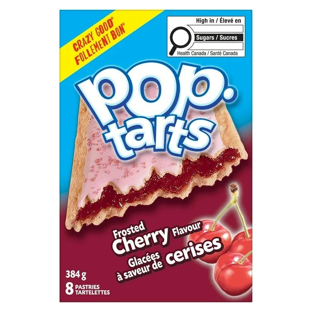 Kellogg's - Pop-Tarts "Frosted Cherry" (384 g)