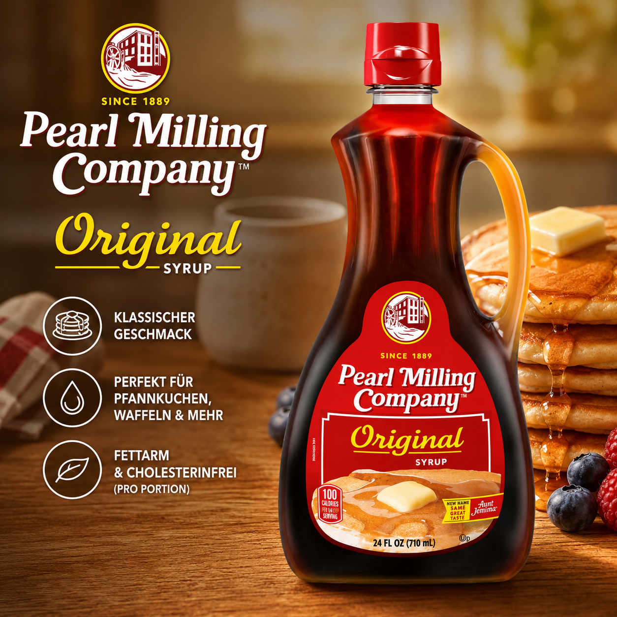 Pearl Milling Company (Aunt Jemima) - Syrup "Original" (710 ml)