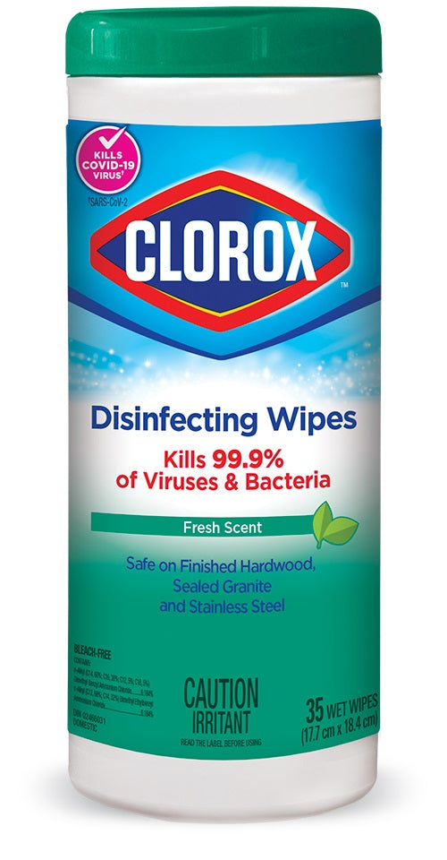 CLOROX - Disinfecting Wipes "Fresh Scent" (35 wet wipes)