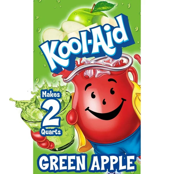 3601 - Kool-Aid - Instant Drink Mix - "Green Apple" (6,3 g)