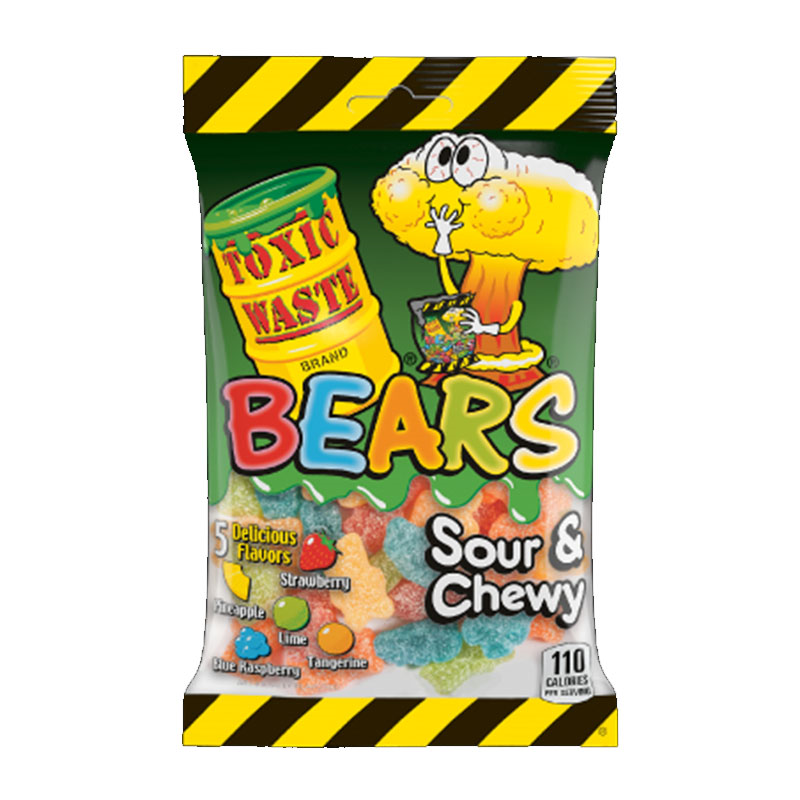 Toxic Waste - Sour & Chewy "BEARS" (142 g)
