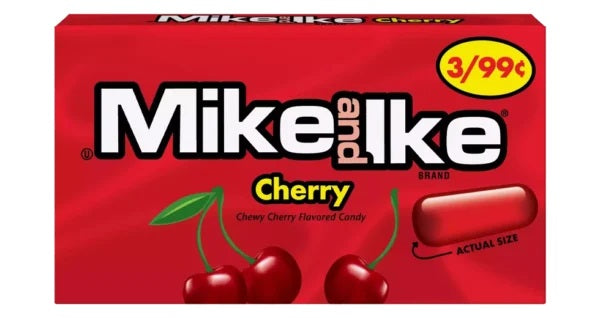 Mike and Ike - Chewy Flavored Candy "Cherry" (22 g)