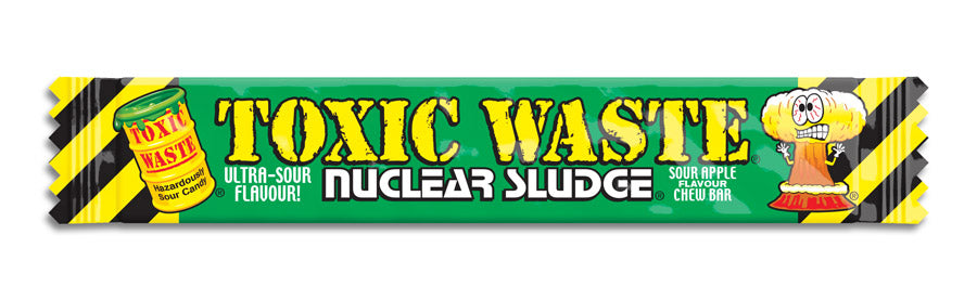 Toxic Waste - Ultra Sour Chew Bar "Sour Apple" (20 g)