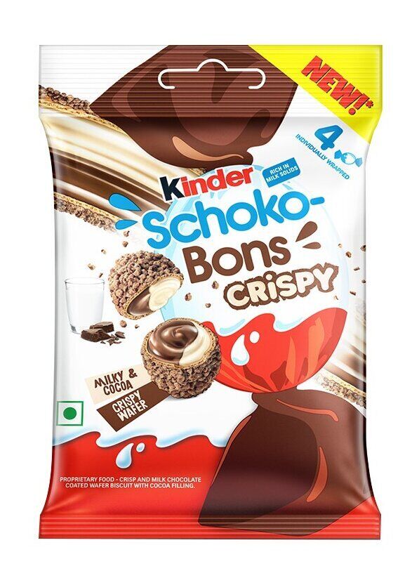 Kinder - Crispy "Schoko Bons" (22,4 g)