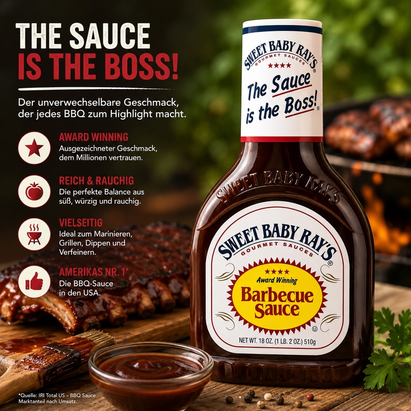 Sweet Baby Ray's - Barbecue Sauce "Original" (510 g)