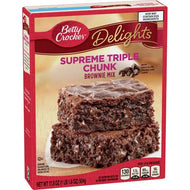 Betty Crocker - Brownie Mix "Supreme Triple Chunk" (504 g)