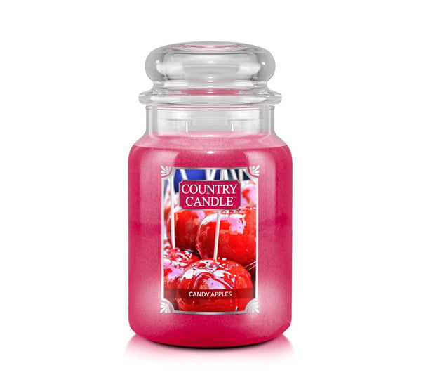 Country Candle - Large Jar "Candy Apples" (737 g)