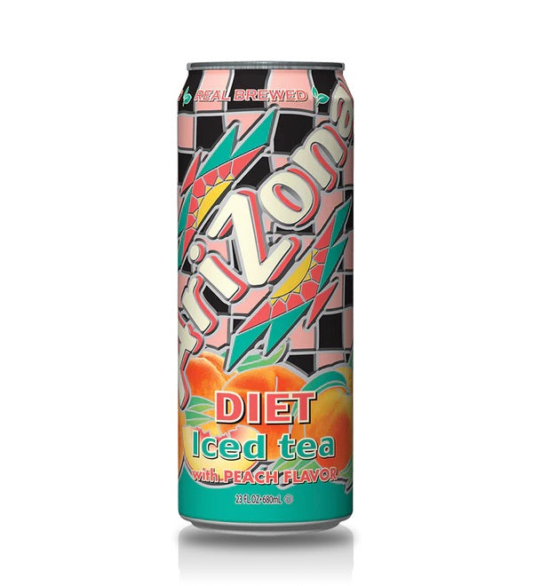 Arizona - Iced Tea DIET with Peach Flavor (680 ml)