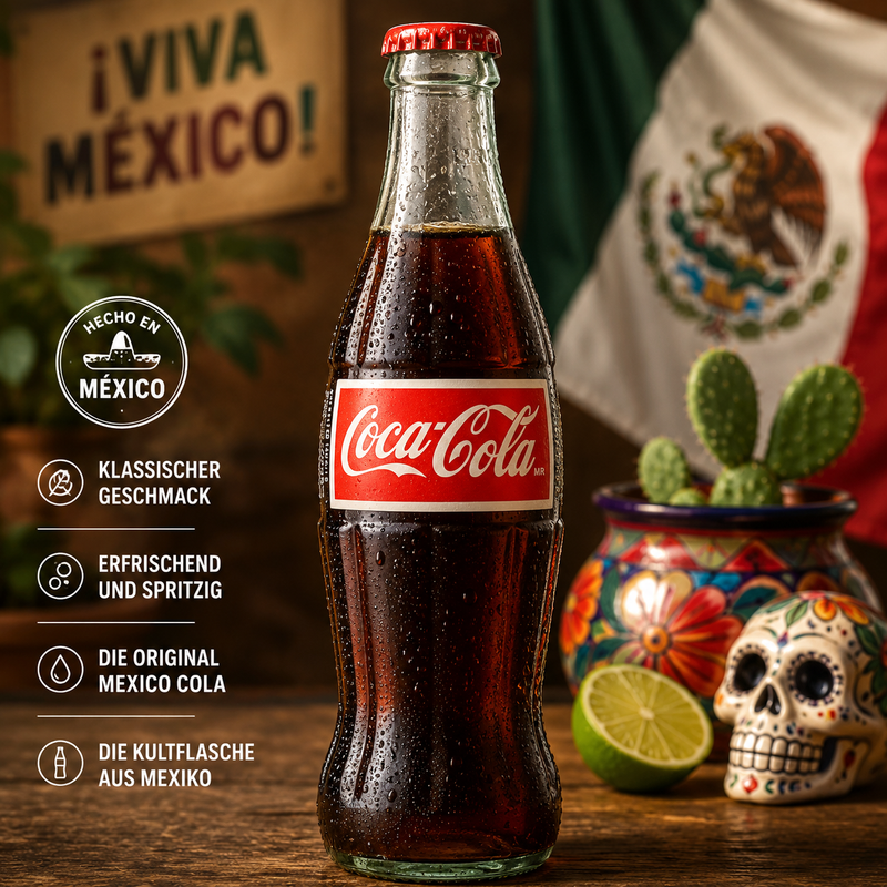 CocaCola - Glass "Classic Mexican Edition" (355 ml)