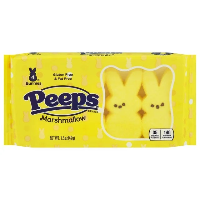 Peeps - Marshmallow "Bunnies Yellow" (42 g)