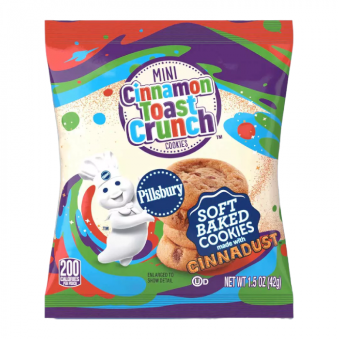 Pillsbury - Soft Baked Mini Cinnamon Toast Crunch Cookies "Cinnadust" (42 g)
