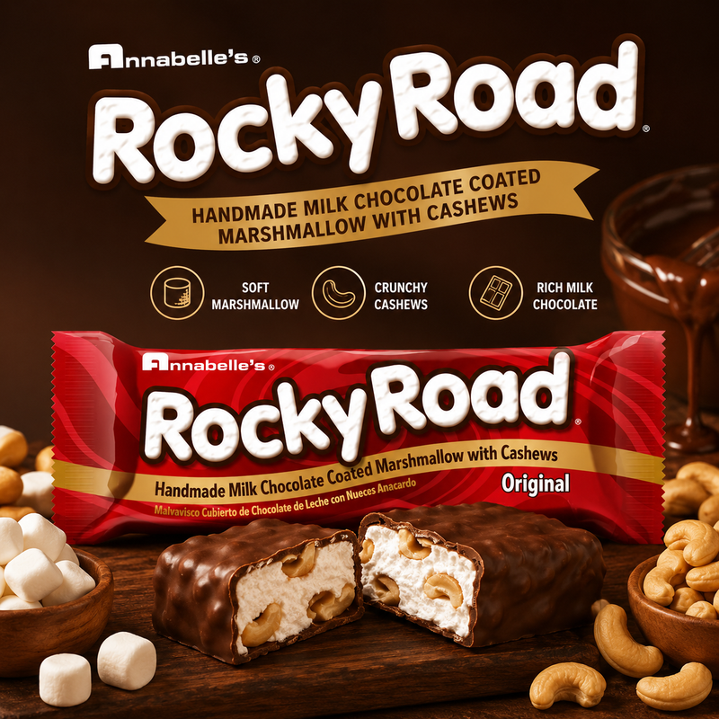 Annabelle's - Milk Chocolate Marshmallow Bar "Rocky Road" (52 g)