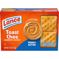 Lance - Toast Chee Sandwich Crackers "Peanut Butter" (172 g)