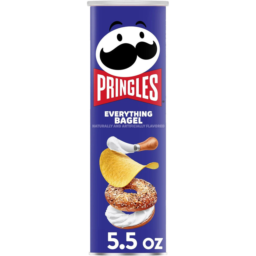 Pringles - Potato Chips "Everything Bagel" (158 g)