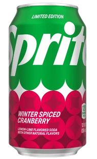 Sprite - Soda "Winter Spiced Cranberry" (355ml)