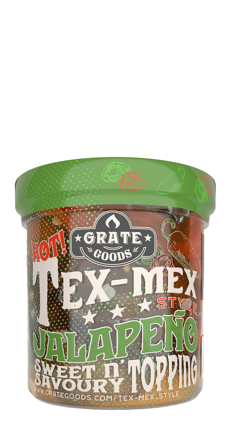 GRATE GOODS - Topping "TEX-MEX Style Jalapeno" (120 ml)