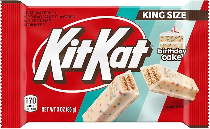 KitKat - King Size "Birthday Cake" (85 g)