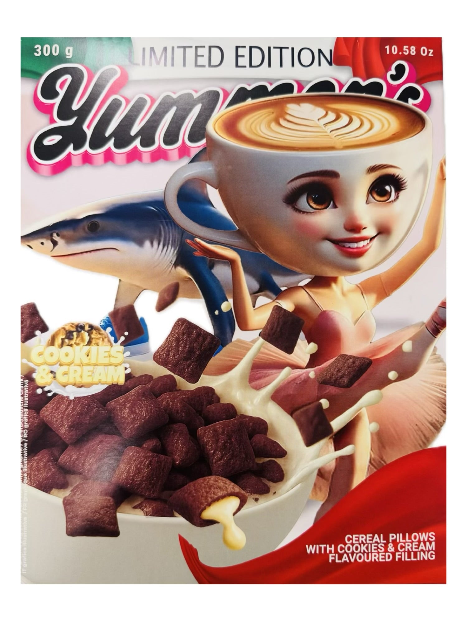 Yummer's - Brainrot Cereal "Cookies & Cream" (300g)