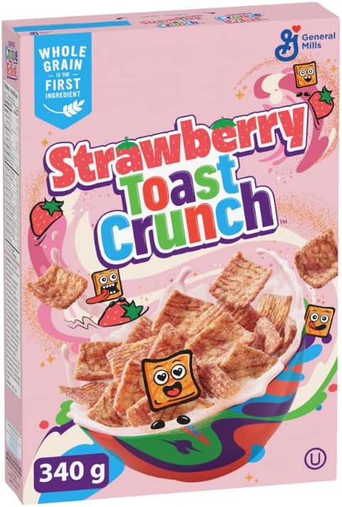 General Mills - Cereal "Strawberry Toast Crunch" (340 g)