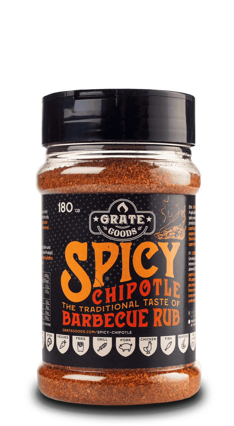 GRATE GOODS - Barbecue Rub "Spicy Chipotle" (180 g)