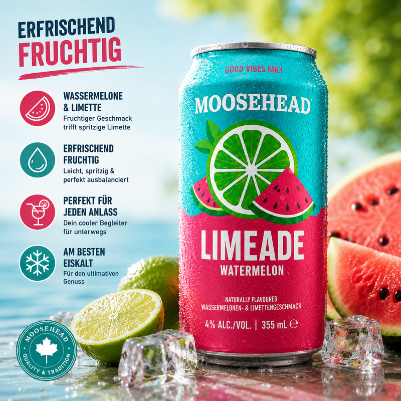 Moosehead - Limeade "Watermelon" (355 ml)