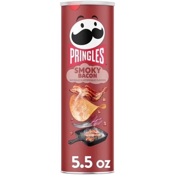 Pringles - Chips "Smoky Bacon" (158 g)
