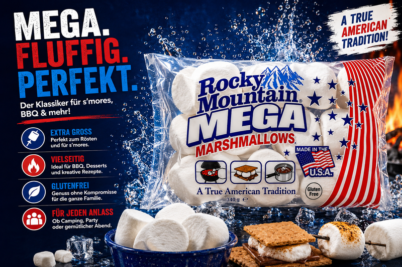 Rocky Mountain - Marshmallows "MEGA" (340 g)