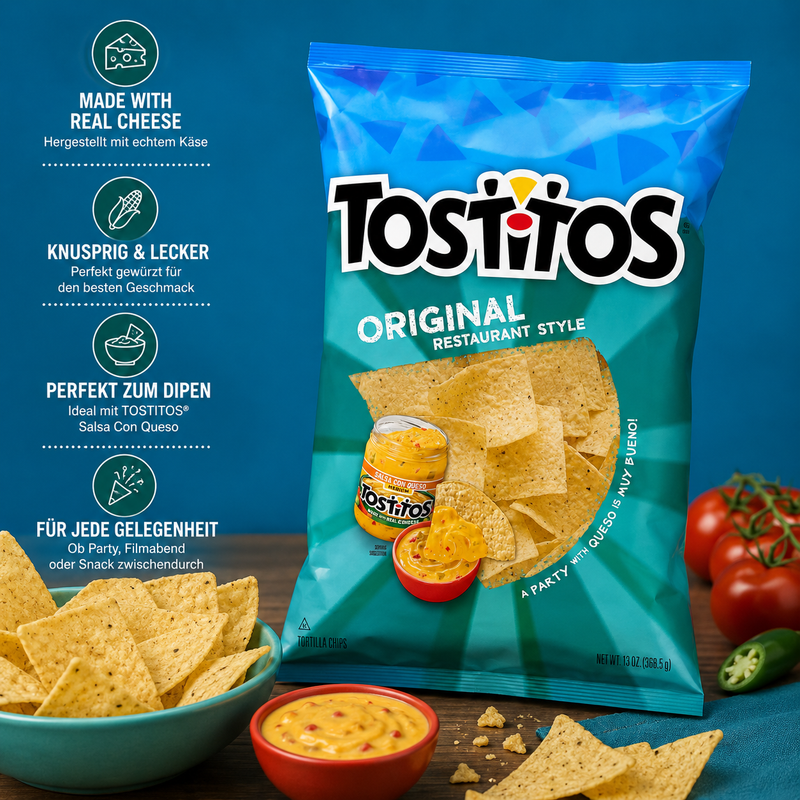 Tostitos - Tortilla Chips "Original Restaurant Style" (283,5 g)