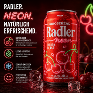 Moosehead - Radler Neon "Cherry Blast" (355 ml)