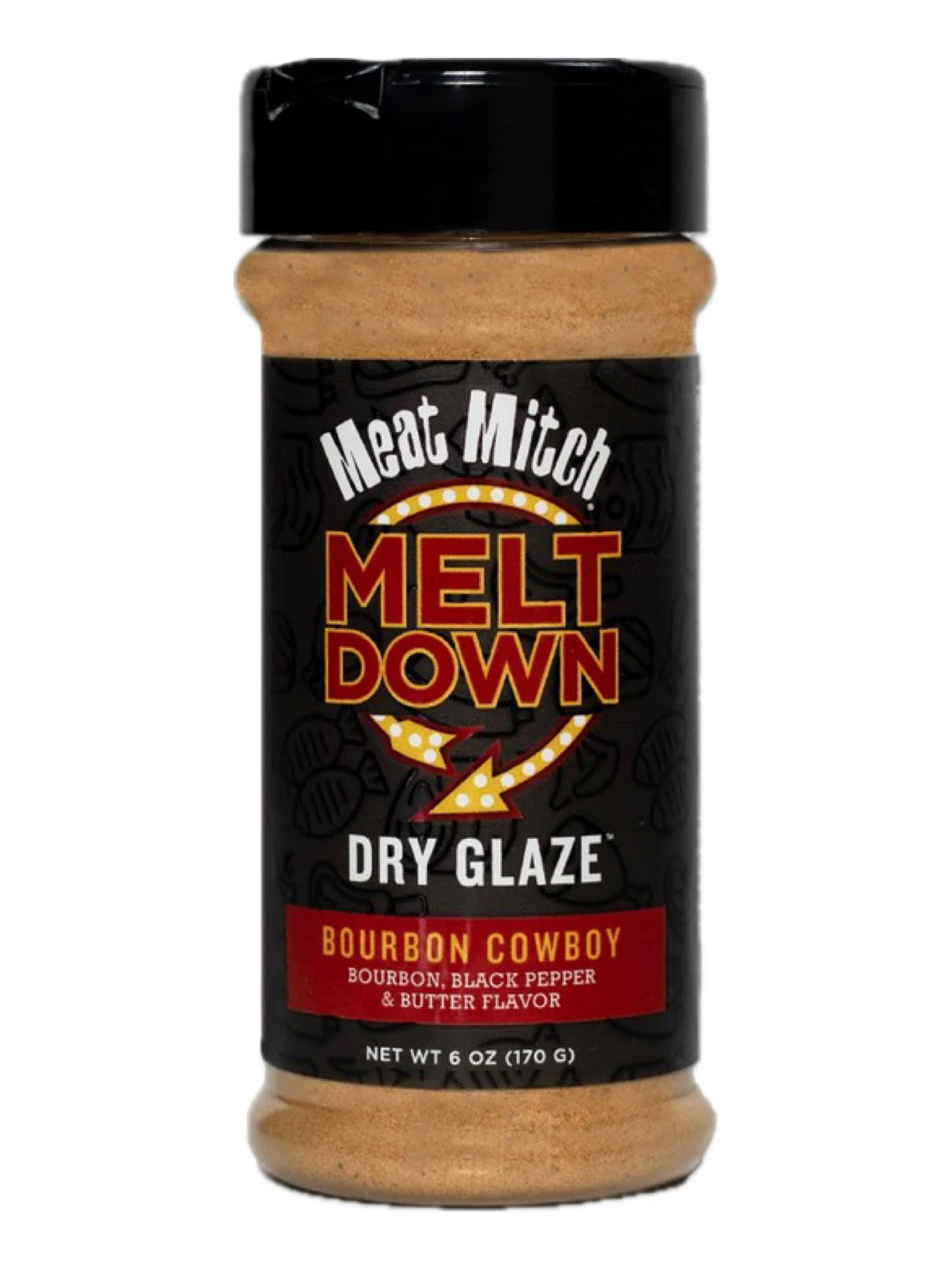 Meat Mitch - "BOURBON COWBOY DRY GLAZE - Rub" Melt Down (170 g)