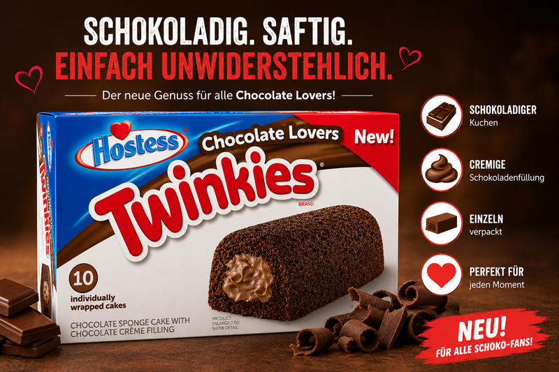 Hostess - Twinkies "Chocolate Lovers" (385 g)
