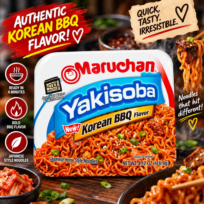 Maruchan - Yakisoba "Korean BBQ" (116,9 g)