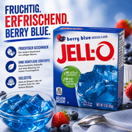 JELL-O - Instant Gelatin Dessert "berry blue" (85 g)