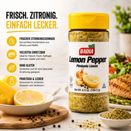 Badia - All-Purpose Seasoning "LEMON PEPPER" (184,3 g)