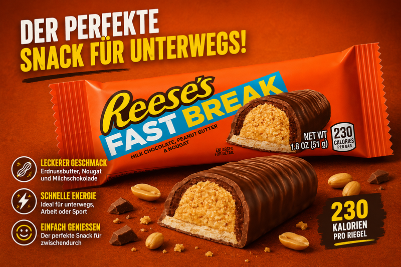 Reese's - Milk Chocolate Bar "Fast Break" (51 g)