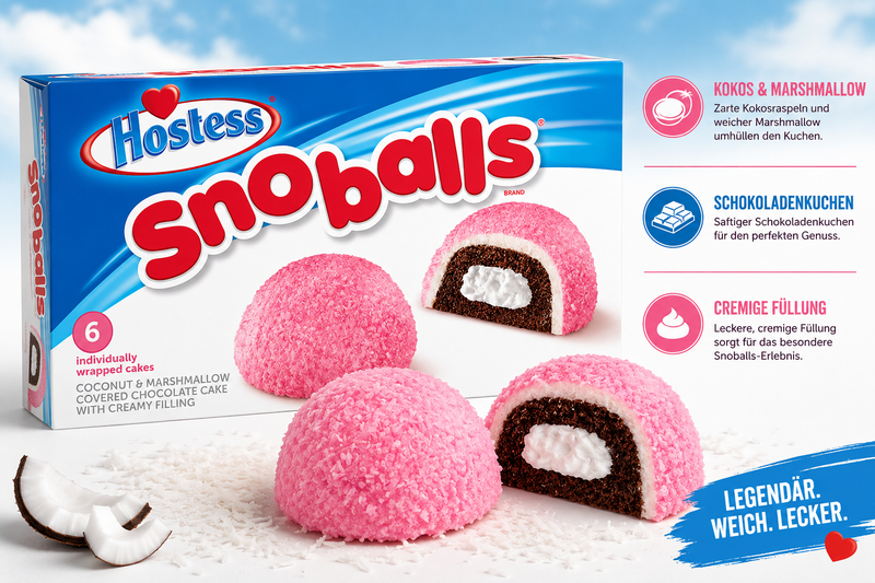 Hostess - Snoballs (298 g)
