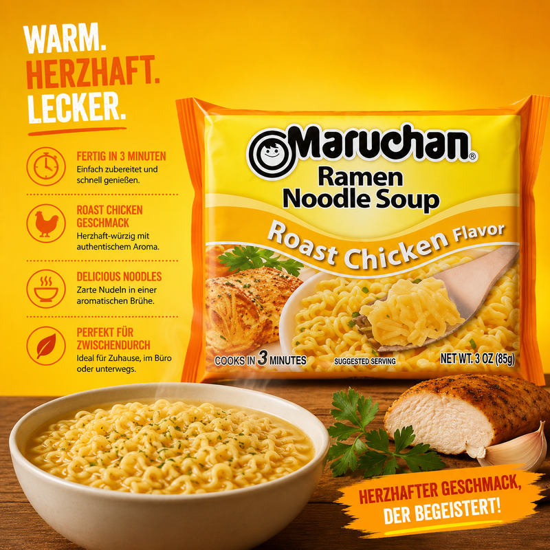 Maruchan - Ramen Noodle Soup "Roast Chicken Flavor" (85 g)