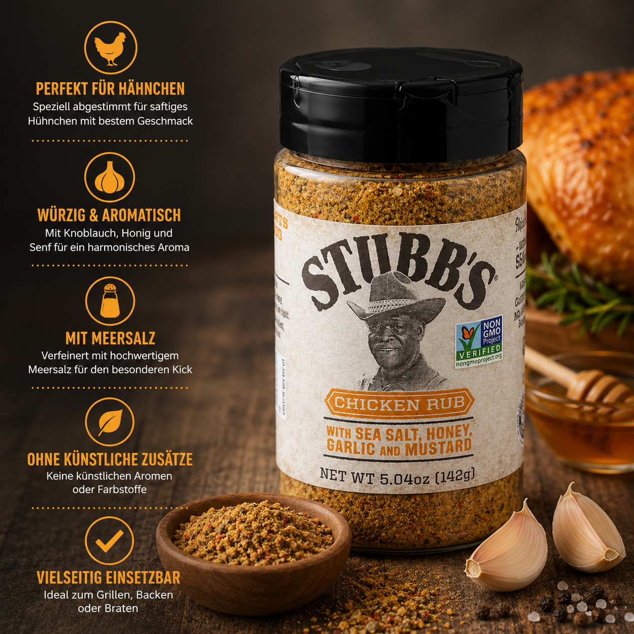STUBB'S - "CHICKEN RUB" (142 g)