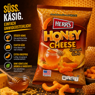 Herr's - flavored Curls "Honey Cheese" (170 g)