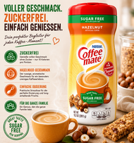Nestle - Powder Coffee Mate "Hazelnut" Sugar free (289,1 g)