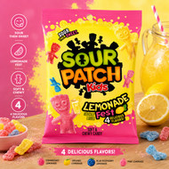 Sour Patch Kids - Soft & Chewy Candy "LEMONADE Fest - 4 Delicious Flavors!" (102 g)